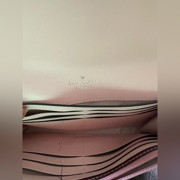 Kate Spade Pink Glitter Clutch - Picture 7 of 9